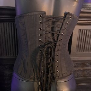Black Underbust Corset
